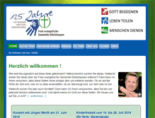 Tablet Screenshot of feg-eibelshausen.de